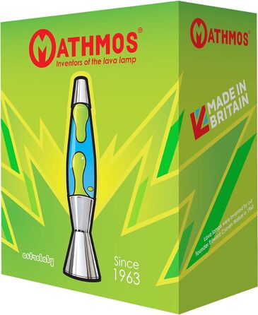 Лава-лампа Mathmos Astrobaby The Originals - (синій/зелений)