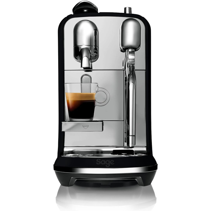 Кавомашина капсульна Nespresso Creatista Plus SNE800 від Sage, матова чорна