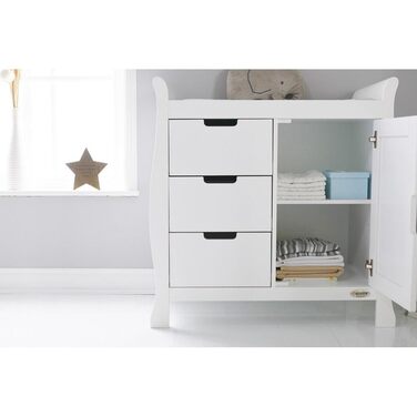 Комод для пеленання Obaby Stamford, білий, 1 шт.