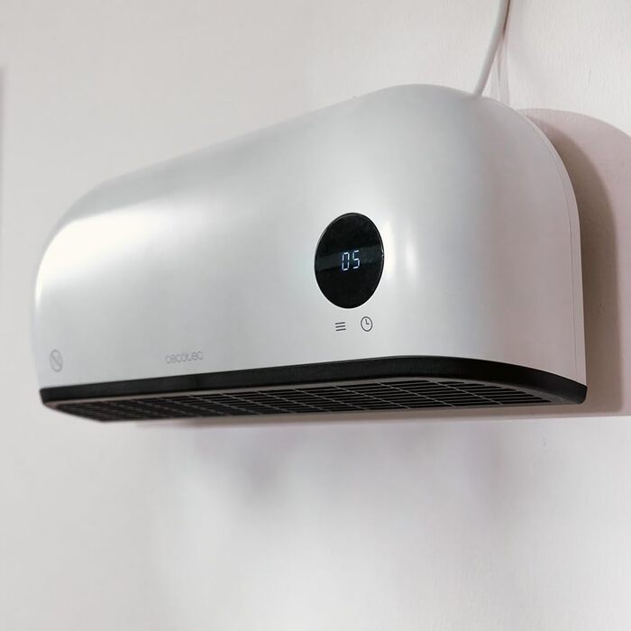 Електричний обігрівач Cecotec Ready Warm 5350 Power Box Ceramic Connected: 2000 Вт, LED-дисплей, Wi-Fi, пульт, 3 режими, осциляція, IP22, безпека