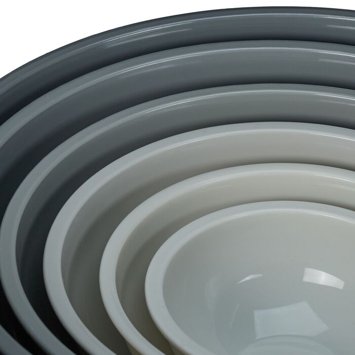 Набір з 6 місок для перемішування Relaxdays, пластик