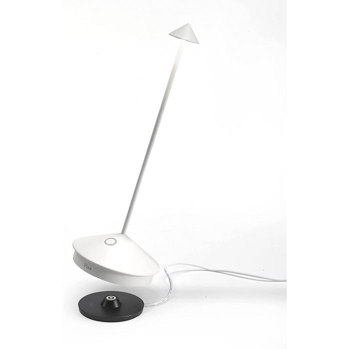 Zafferano Pina Pro - Бездротова LED-лампа для дому та саду з сенсорним керуванням, диммер, 2700K, 29 см