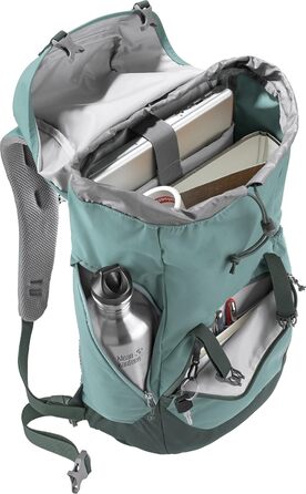 Рюкзак deuter Unisex Walker 24 (1 упаковка) (24 довгих, нефритовий плющ)