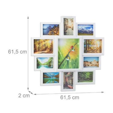 Рамка для фотографій Relaxdays для колажу з 11 фото
