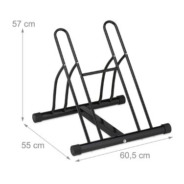 Підставка для велосипедів Relaxdays на 2 велосипеда