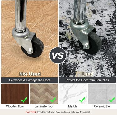 Килимок для підлоги під стілець для твердої підлоги Бохо, килимок для столу, антиковзний килим для офісного стільця (120x150 см, Чорне Золото)