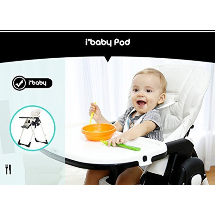 Високий стільчик для годування Star iBaby Pod Giraffe, для малюків