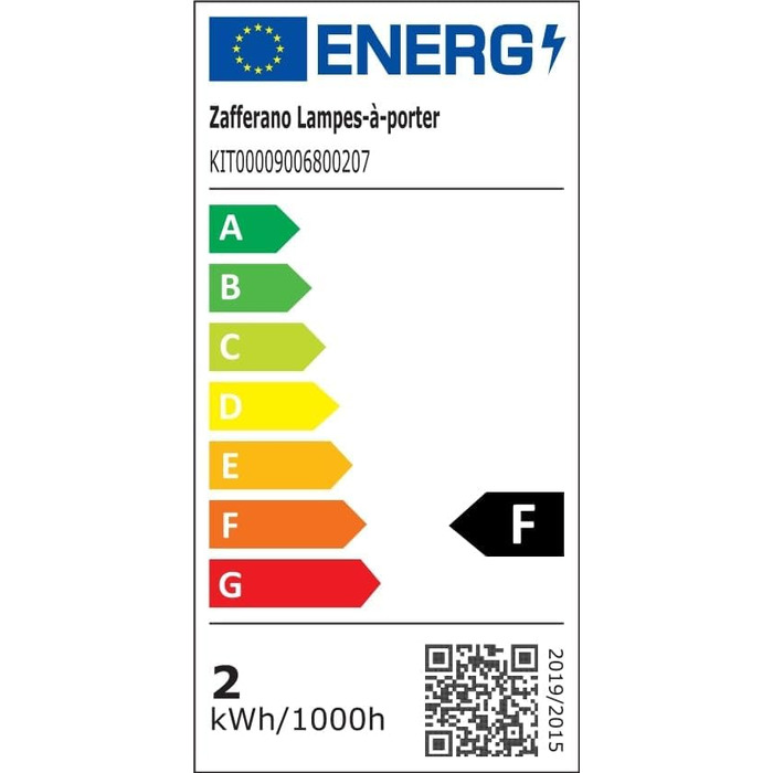Zafferano Olivia Pro - портативна LED-лампа з торшером, регулювання яскравості, 2700-3000K, 35 см (золота)