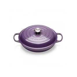 Сковорода чавунна з кришкою 30 см, фіолетовий Ultra Violet Le Creuset