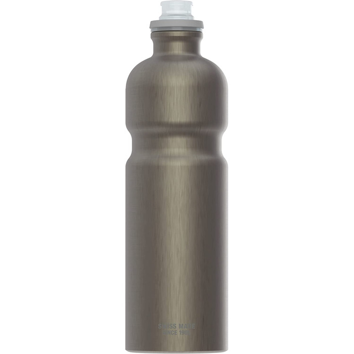 Велосипедна пляшка для пиття SIGG-Move MyPlanet-сертифікована на нейтральний рівень викидів вуглецю-Легка, що не містить бісфенолу А, вироблена в Швейцарії-0,75 л (копчені перли)