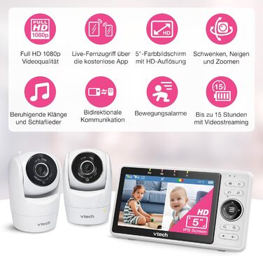 Відеоняня VTech VM924 з камерою, 5