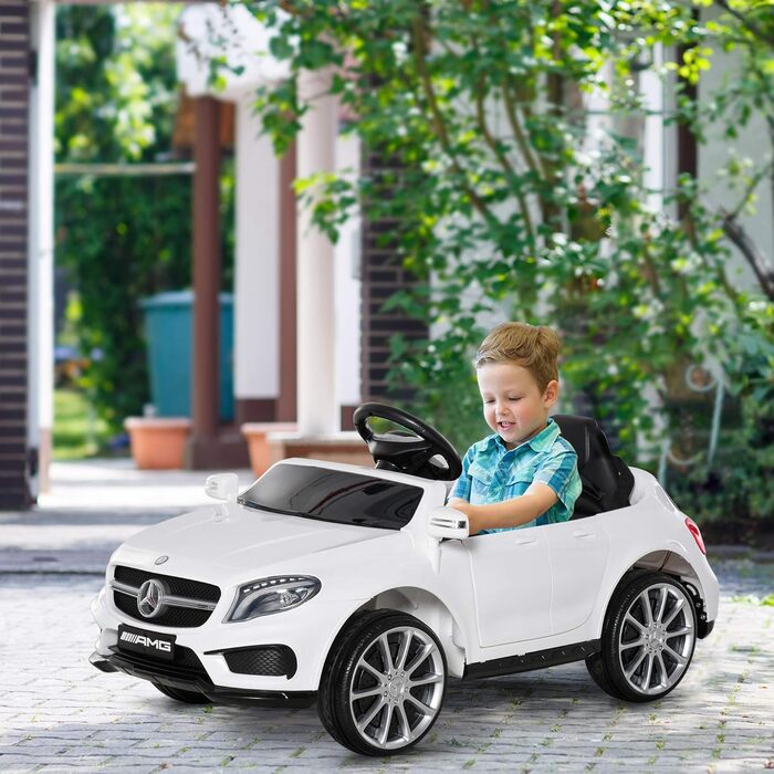 Дитячий електромобіль Mercedes-Benz GLA з пультом, MP3, USB, світлом і звуком, для дітей від 3 років, вантажність 30 кг
