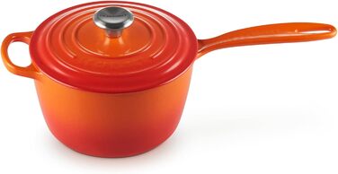 Каструля з нержавіючої сталі Le Creuset Signature, 18 см, 1.8 л, для всіх типів плит (включно з індукцією), 18 см, сірий, 21181180902430