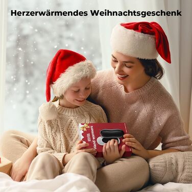 Електричні грілки для рук 2 шт. з магнітним кріпленням, 6000mAh, 3 режими нагріву, USB-зарядка, для кемпінгу, подорожей, офісу, чорний, 11.2*2.35*14 см