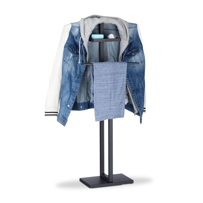 Підставка для рушників Relaxdays - Чорний