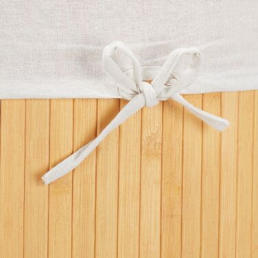 Кошик для білизни Relaxdays з бамбука