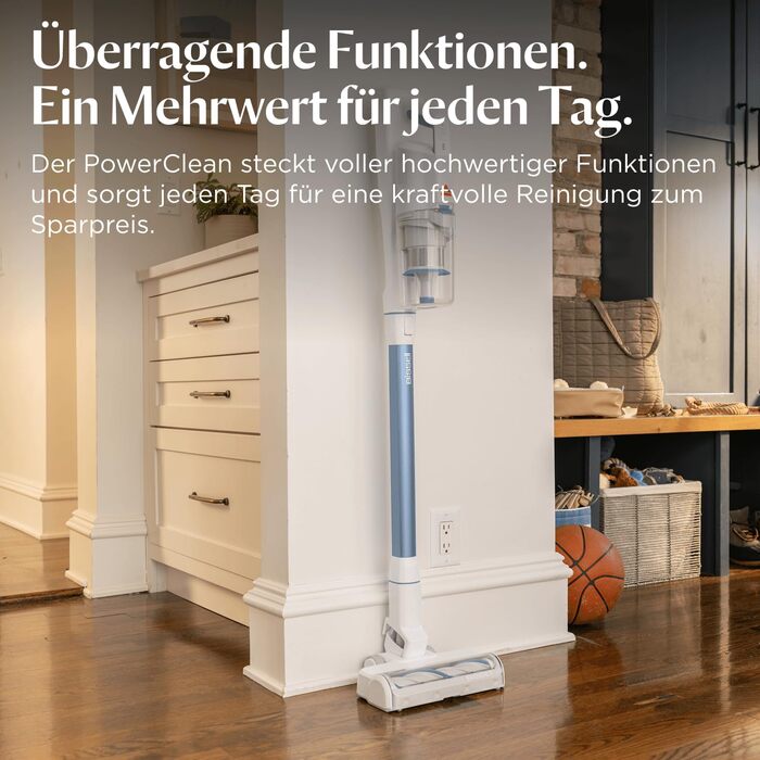 Акумуляторний пилосос Bissell PowerClean FurGuard для шерсті тварин з HEPA-фільтром, 2500 mAh, 50 хв роботи