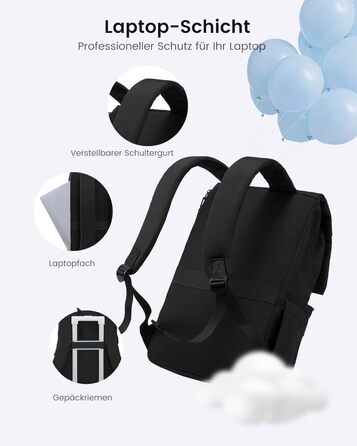 LOVEVOOK Рюкзак для ноутбука 17,3