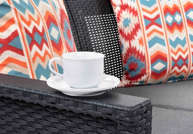 Комплект садових меблів Keter з пластику, сірий, 4 предмети