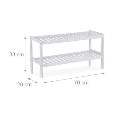 Стелаж для взуття Relaxdays з бамбука