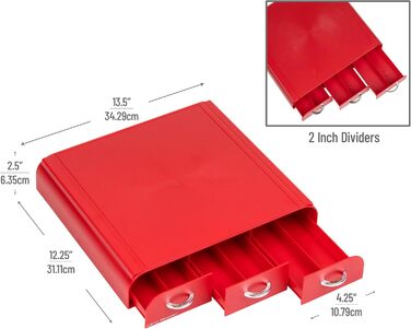 Організатор для капсул кави Mind Reader TRAY6-WHT, 36 капсул, для K-Cup, CBTL, Verismo, Dolce Gusto