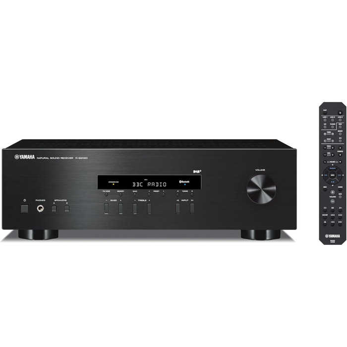 Стерео ресивер Yamaha RS202D DAB, чорний