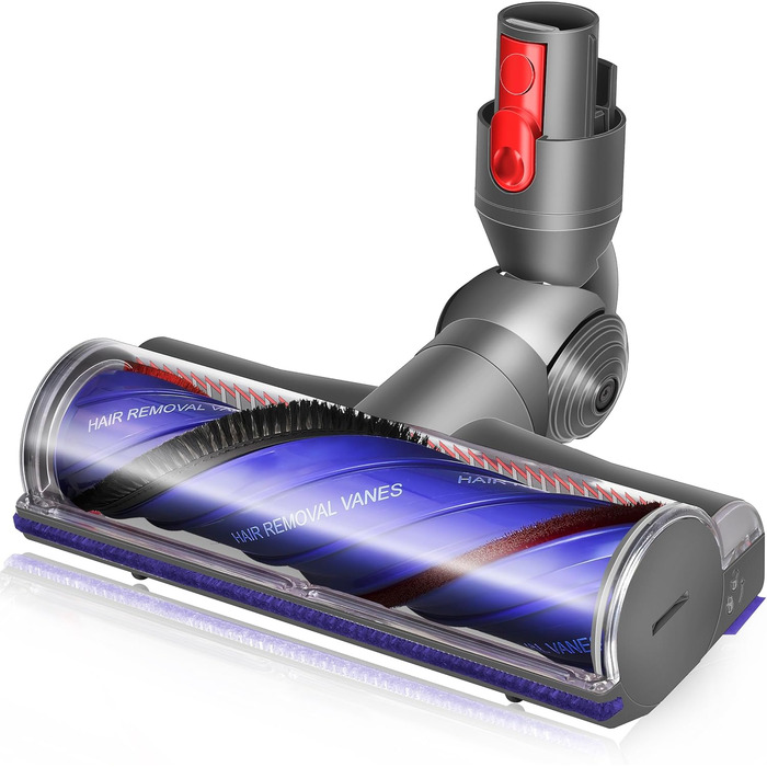 Змінна щітка Arcets, сумісна з рулоном Dyson V7 V8 V10 V11 V15 підходить для килимів і твердих підлог, легко видаляє волосся і волосся