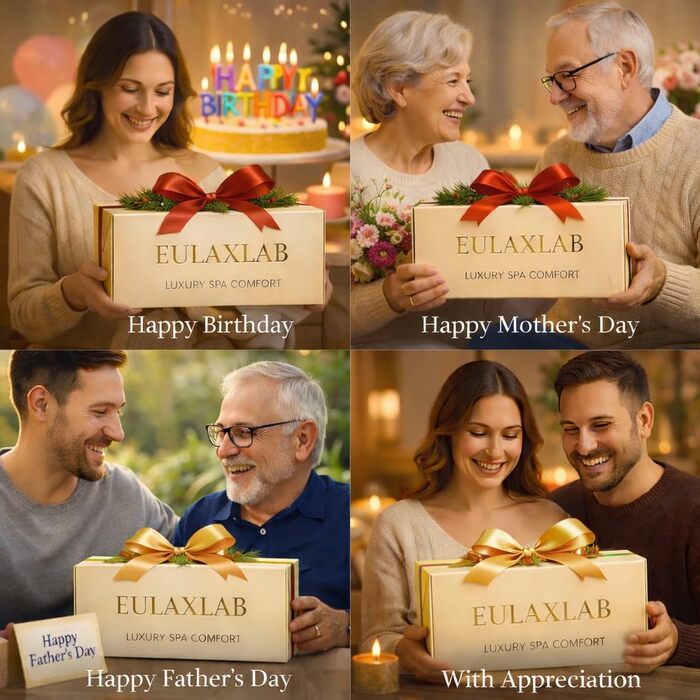 Подушка для ванни 4D сітка, з подарунковою коробкою та мішком для білизни - підтримка голови та шиї, розслабляюча ванна