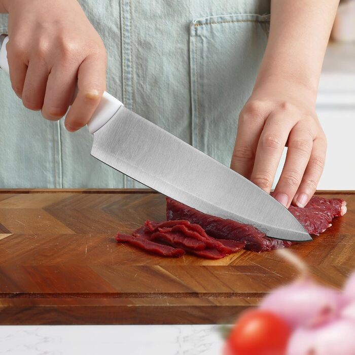 Набір кухонних ножів Messerblock з кухонними ножами та ножицями, 6 предметів, чорний