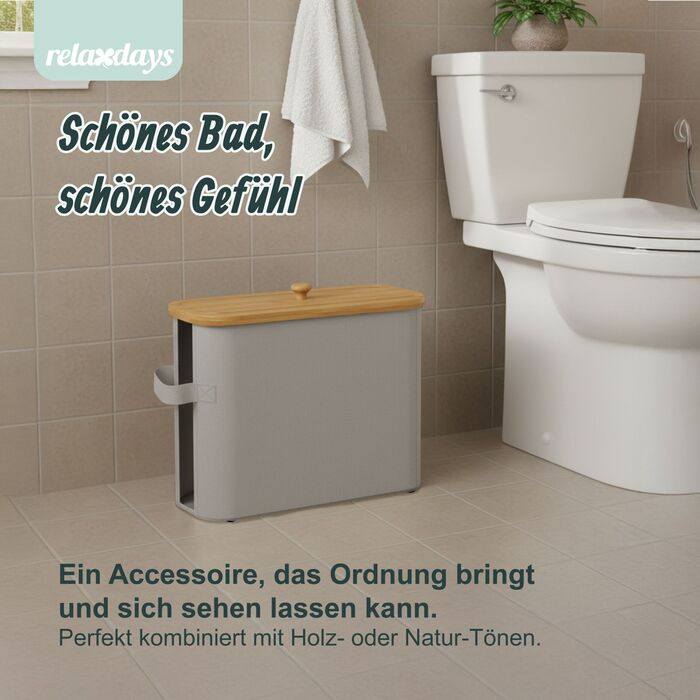 Тримач для туалетного паперу Relaxdays на 12 рулонів