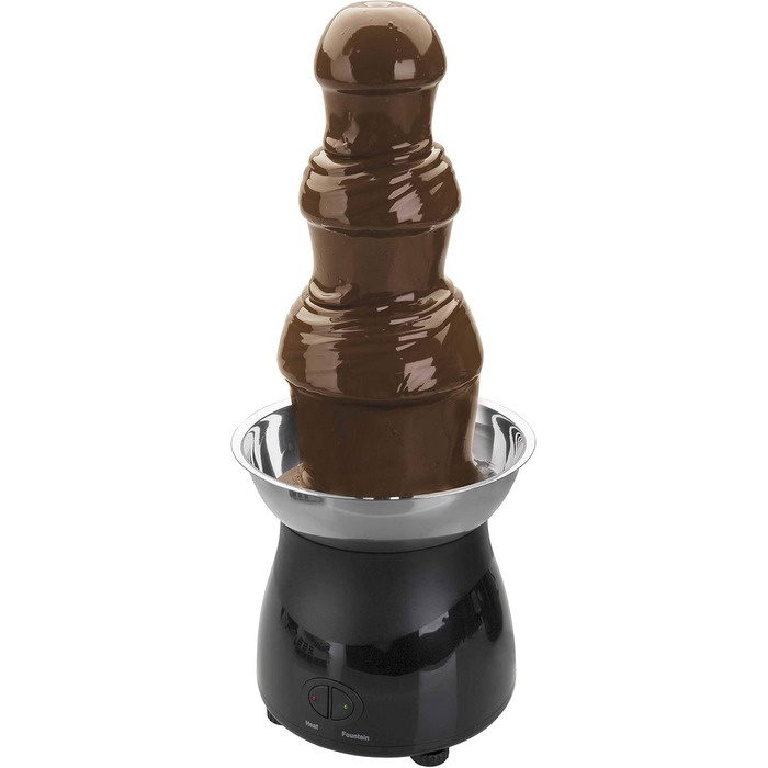 Шоколадна фонтан LACOR 69319, 80W, срібний, 38 см