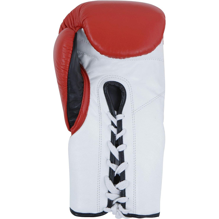 Боксерські рукавички Benlee зі шкіри Newton (08 унцій, червоний / білий / чорний)