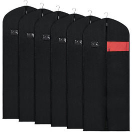 Чохол для одягу KEEG 6 шт 60х152 см чорний