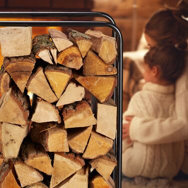 Візок для дров Relaxdays XL з металу