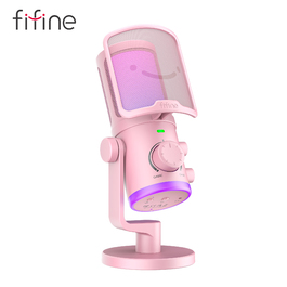 Мікрофон динамічний Fifine AM8PROTW USB/XLR White