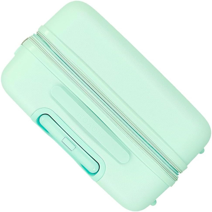 Набір валіз Movom Galaxy, блакитний, 55/68 см, ABS, з комбінаційним замком, 111 л, 6,56 кг, 4 колеса, для багажу, ручна, середній та великий, Azulon