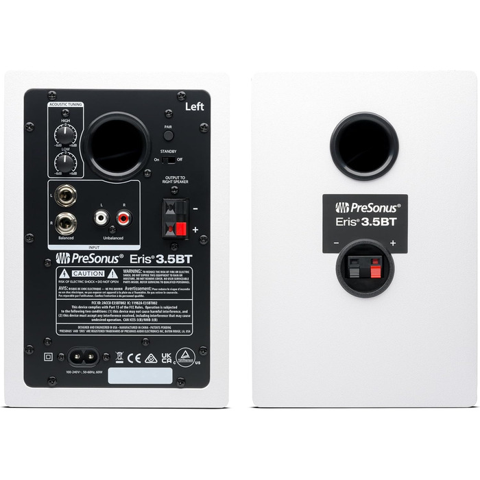 Активна акустика PreSonus Eris 3.5BT Gen 2 біла - 3.5