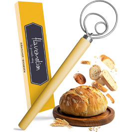 Форма для випікання хліба з чавуну Gusseisen 26 см з кришкою, для випікання та тушкування, сумісна з духовкою, Dutch Oven