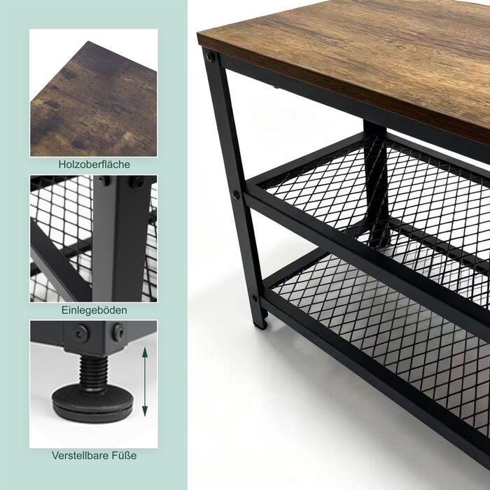 Сховище для взуття Relaxdays з 2 полицями