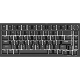 Дротова механічна клавіатура Ajazz AK820 Red Switch Black (AK820-R-B)