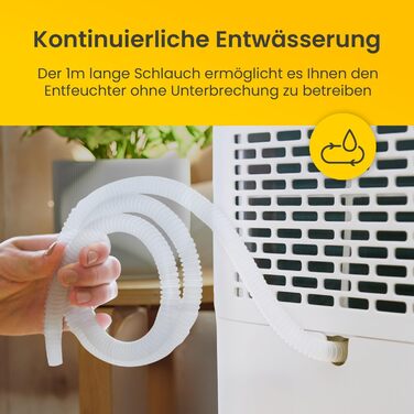 Електричний осушувач повітря Cosi Home 12L - для дому, від вологи та плісняви