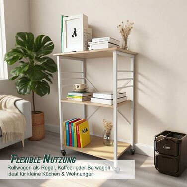 Візок кухонний Relaxdays, 3 ящики