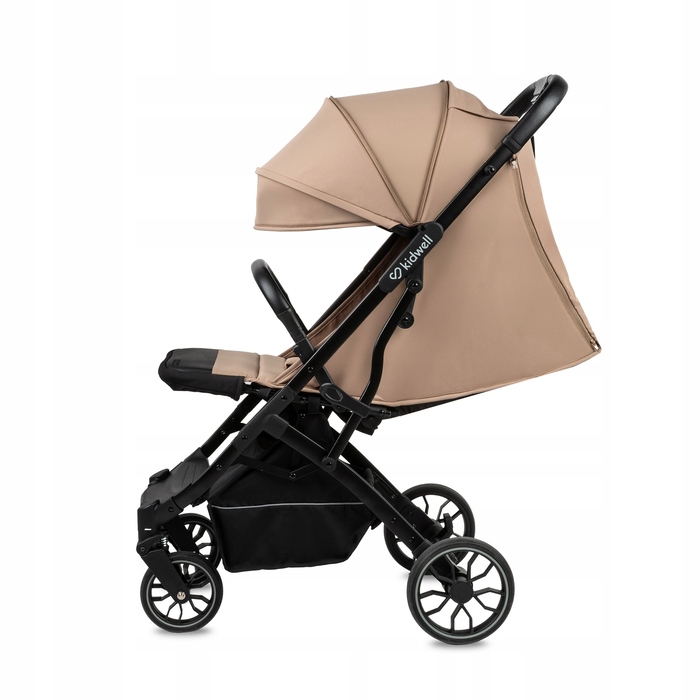 Компактна прогулянкова коляска Kidwell Colmer UP, бежева, легка, складана та маневрена