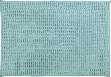 Килимок для ванної кімнати MSV килимок для ванної килимок для душу синель килимок для ванної з високим ворсом 60x90 см- (пастельно-зелений, 60x90 см)