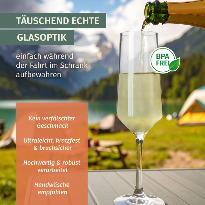 Набір посуду для кемпінгу Stone Design на 4 особи (12 предметів) | Меламін, миється в посудомийній машині | Набір для пікніка | Посуд для кемпінгу
