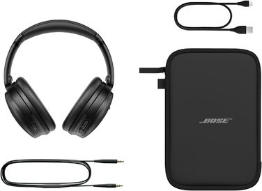 Бездротові накладні навушники Bose QuietComfort SC, шумозаглушення, акумулятор 24 год, м'який чохол, чорний