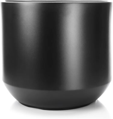 Великий квітковий горщик BigDean, anthracite, ø 58 см з знімним внутрішнім горщиком - стійкий до погодних умов, з міцного пластику, для дому та саду