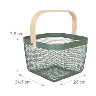 Кошик для зберігання Relaxdays з ручкою