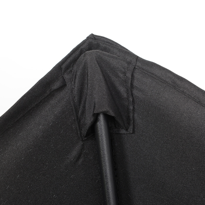 Outsunny Parasol Ø196 см, поворотна парасолька з функцією складання, шестикутна балконна парасолька пляжна парасолька вітрозахисна стабільна на ринку Парасолька з колінчастим механізмом Парасолька від сонця для пляжного балконного саду, чорний