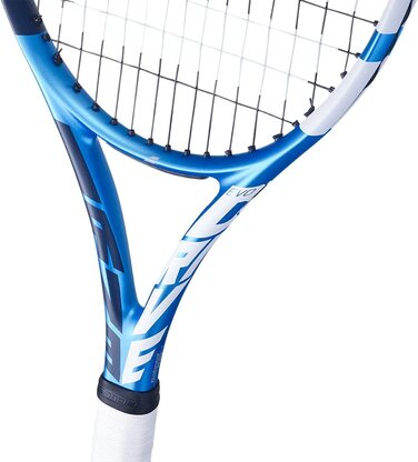 Тенісна ракетка Babolat Evo Drive для дорослих, унісекс, 136-синя, з кишенею (захоплення на талії 4)